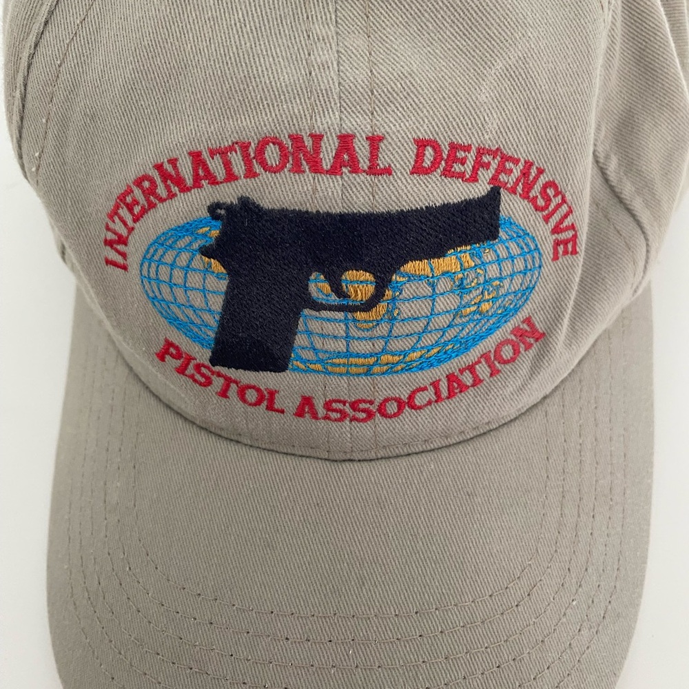 Beige Cap with IDPA Logo